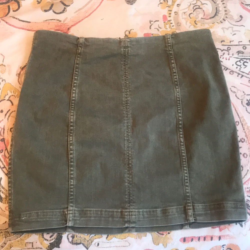Free people mini skirt